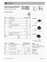 DataSheet IXTU02N50D pdf